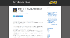 Desktop Screenshot of developer.aiming-inc.com